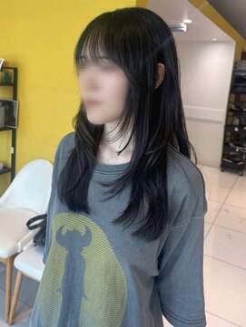 バサ 江古田店(BASSA) たぷっとニュアンスレイヤー【会話控えめ美容師Runa】