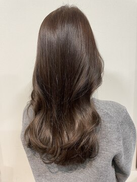 ラック(LUCK) 船橋/くすみベージュ/細めハイライト