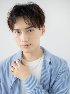 グルーミングサロン バーバー キャッスル 北浦和西口(Grooming salon Barber Castle) センターパートツイストパーマスマートマッシュH北浦和