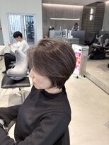 エレン 向ヶ丘遊園 登戸(ELEN)&nbsp;【HARU】白髪ぼかしハイライト/40代50代ショートボブ