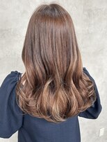 ルノン(LUNON)&nbsp;黒髪クラゲヘアーオリーブグレー小顔ココアベージュ