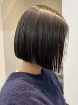 トイロ 武蔵小杉(Toiro) 切りぱなしボブワンレンボブタッセルカット髪質改善