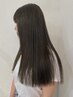 【新規限定】髪質改善ケア酸性ストレート (カット込み) ¥21,230 → ¥17,000
