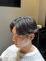 ベスト 木更津(BEST)&nbsp;フェザーパーマニュアンスパーマセンターパートmen's木更津