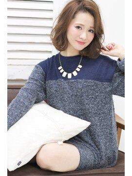 パーチェ(perche) 【ミントベージュ★アップバング】フェアリーボブ