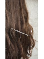 リンク ヘアスペース(Link hair space)&nbsp;【お客様スタイル26】＃ナチュラル＃暗髪＃グレージュ＃ベージュ