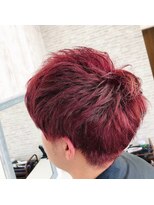 エイトジュール(8JOURS)&nbsp;マッシュショート×ピンクバイオレット