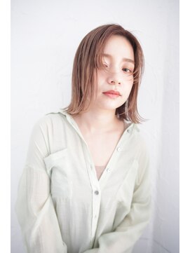 アンド(AND) スタイリングオイル×外ハネボブ