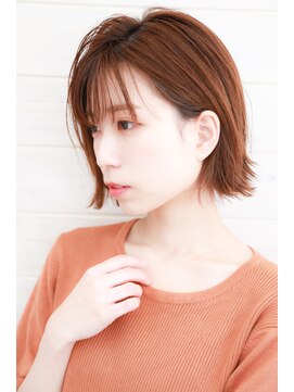 オーシャン(Ocean) [OCEAN Hair&Life]耳かけ☆外ハネボブ☆伸ばしかけ☆