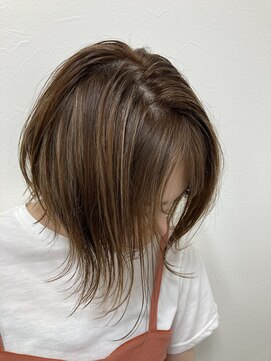 モガ美容室(Moga) ベージュで品よく可愛いミディ♪