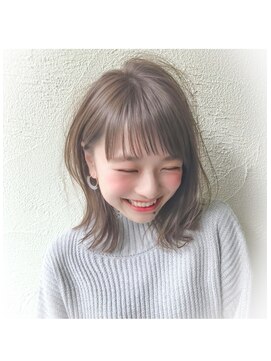 アンアミ オモテサンドウ(Un ami omotesando) 【Un ami】《増永剛大》 レイヤーカット、大人外ハネミディボブ