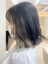 サンクレポ&nbsp;【インナーカラー】グレージュ×ブラックツートーン