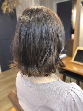 リノ 船橋(Lino) 【ペールベージュ】ナチュラルボブ