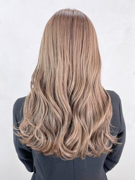 アイティーバイアルバム 下北沢店(IT by ALBUM) ミルクティーロング_アースカラーくびれヘアツートン_ba378563