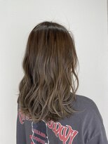 シエル 立川店(CIEL)&nbsp;シルバーベージュ×ロング【CIEL×maki】