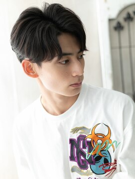 トニーアンドガイメン ホテル京阪仙台店(TONI&GUY MEN) 20代30代黒髪カルマパーマ爽やかビジカジマッシュd仙台