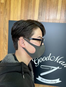 グッドマン バーバーショップ リョクチ(goodman barbar shop RYOKUCHI) メンズカット/メンズパーマ/毛流れパーマ/ダウンパーマ