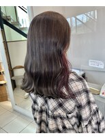 リコ ヘアアンドリラクゼーション(LICO HAIR&RELAXATION) LICO イヤーカラーピンク