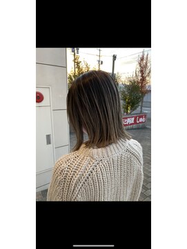 アウラシザーワークス(Aura scissors works) バレイヤージュ