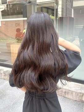 ラグーン 原宿 表参道(LAGOON) 【LAGOON】ほんのりピンクブラウンで髪色を柔らかく♪