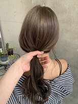 デューヘアー(due hair) 大人可愛い韓国風トレンドカラー/抜け感のある艶カラー