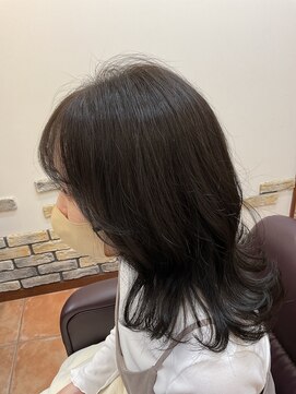 ヘアーメイク フェヌア(Hair Make fenua) オリーブグレージュカラー