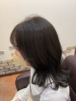 ヘアーメイク フェヌア(Hair Make fenua) オリーブグレージュカラー
