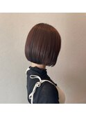 暖色系ミニボブ/半田/知多/半田美容室/知多美容室