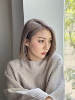 フリーラ 表参道(freera)&nbsp;ブリーチダブルカラーホワイトカラーインナーカラー裾カラー艶髪