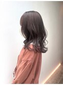 デザインカラー/レイヤーカット/ウェットヘア