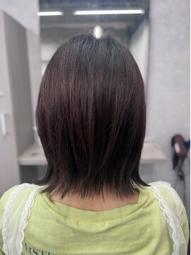 ネウィ 所沢(newi) イノアカラー×レッドブラウン×ボブ