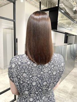 サロウィン 池袋(SALOWIN) 美髪縮毛矯正 × パヤ毛うねり改善 × 髪質改善 #247
