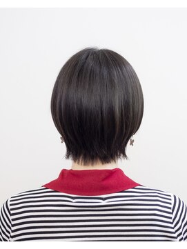 ルプラ ガーデン(le-pla garden) ショート#ウルフ#黒髪#耳掛けショート#くびれショート#ボブ#豊橋