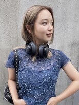 アンダーカレント(undercurrent)&nbsp;ブリーチベージュハイトーンカラー