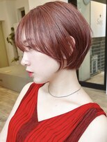 セイドット フクオカ(Say.FUKUOKA)&nbsp;【Say.福岡】丸みショート×ラベンダーブラウン×サイドバング