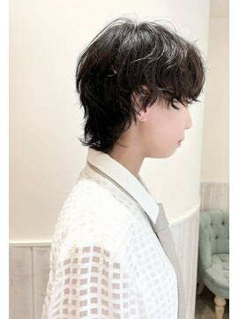 ネオリーブカップ 町田店(Neolive capu) ウルフパーマ メルティカラー 似合わせカット