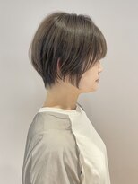 ルカ リノア(Luca lino:a)&nbsp;丸みとくびれショート×アッシュベージュ