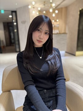 カインド 南青山(hair&make up KIND) 髪質改善/美髪ストレート/前髪/トリートメント　レイヤー