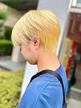 テトテ 門戸厄神店(tetote) 【tetote門戸厄神/竹下】ブロンド/ハンサムショート