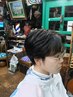 メンズカット+パーマ