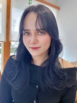 シー(See.)&nbsp;韓国ヘアレイヤーカット顔周りカットブリーチなしカラーA