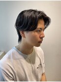 【ニュアンスパーマ】20代30代/王道モテ/清潔感/センター分け
