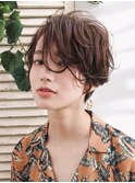 アンニュイルーズなくせ毛風ショートパーマ