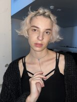 ピクス ヘアー(PIX HAIR)&nbsp;ホワイトピンクのbob