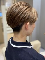 オーセンヘア(AUTHEN.HAIR)&nbsp;【メンズ×ミルクティーベージュ×ダブルカラー】