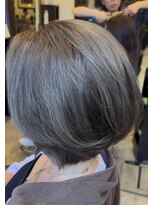アンツ ヘアーアンドリゾート 辻堂本店(ANT'S Hair and Resort)&nbsp;くびれヘア/丸みショート/ハイライトカラー/辻堂