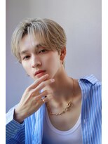 オーシャントーキョー サニー 原宿(OCEAN TOKYO Sunny)&nbsp;ミルクティーベージュニュアンスパーマ韓国マッシュグレー