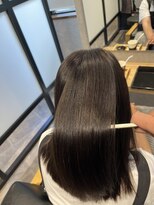 ハクバイジェービー 稲毛(hak by jb)&nbsp;丸型◎髪質改善カラーで作るアッシュベージュ[稲毛駅/白髪染め]