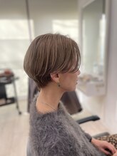 ベル(Belle) レディースショートxベージュ