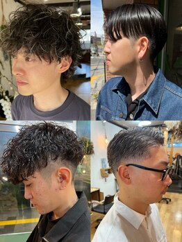 【上質なメンズスタイルをつくるサロン】パーマもカラーも［BRIDGE HAIR］なら上品に決まります！